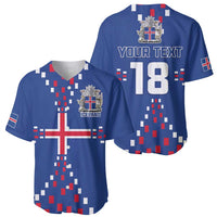 Custom Iceland Football Baseball Jersey Go Champion
