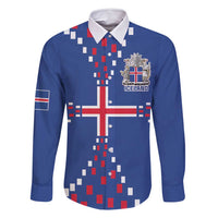 Custom Iceland Football Family Matching Off Shoulder Maxi Dress and Hawaiian Shirt Go Champion