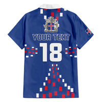 Custom Iceland Football Family Matching Summer Maxi Dress and Hawaiian Shirt Go Champion