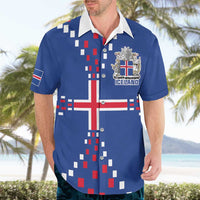 Custom Iceland Football Hawaiian Shirt Go Champion