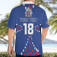 Custom Iceland Football Hawaiian Shirt Go Champion