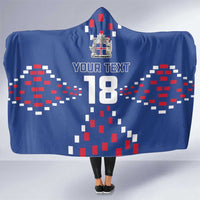 Custom Iceland Football Hooded Blanket Go Champion