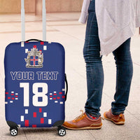 Custom Iceland Football Luggage Cover Go Champion