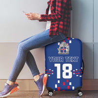 Custom Iceland Football Luggage Cover Go Champion