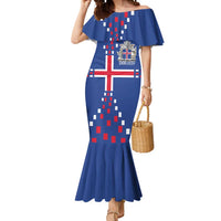 Custom Iceland Football Mermaid Dress Go Champion