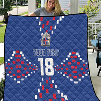 Custom Iceland Football Quilt Go Champion