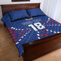 Custom Iceland Football Quilt Bed Set Go Champion