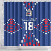 Custom Iceland Football Shower Curtain Go Champion