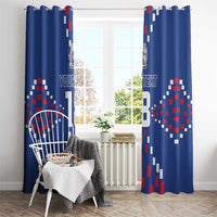 Custom Iceland Football Window Curtain Go Champion