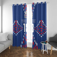 Custom Iceland Football Window Curtain Go Champion