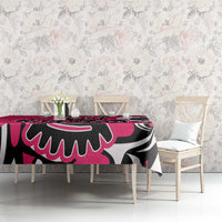 Personalized Canada Haida Eagle Tablecloth Pink Style - Wonder Print Shop