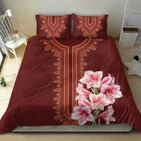 Africa Dashiki Bedding Set With Belladonna Lily - Wonder Print Shop