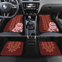 Africa Dashiki Car Mats With Belladonna Lily - Wonder Print Shop