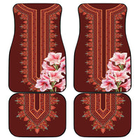 Africa Dashiki Car Mats With Belladonna Lily - Wonder Print Shop