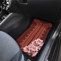Africa Dashiki Car Mats With Belladonna Lily - Wonder Print Shop