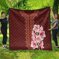 Africa Dashiki Quilt With Belladonna Lily - Wonder Print Shop