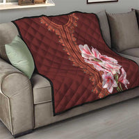 Africa Dashiki Quilt With Belladonna Lily - Wonder Print Shop