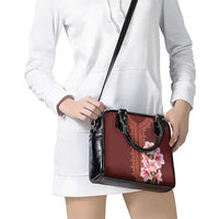 Africa Dashiki Shoulder Handbag With Belladonna Lily