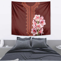 Africa Dashiki Tapestry With Belladonna Lily - Wonder Print Shop