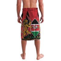 Kenya Lavalava Coat Of Arms With Kente Patterns - Wonder Print Shop