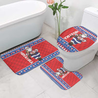 Croatia Christmas Bathroom Set Djed Bozicnjak Hrvatska - Wonder Print Shop