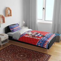 Croatia Christmas Bedding Set Djed Bozicnjak Hrvatska - Wonder Print Shop