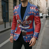 Croatia Christmas Blazer Djed Bozicnjak Hrvatska - Wonder Print Shop
