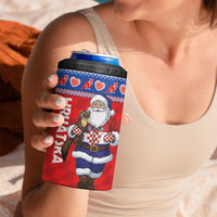 Croatia Christmas 4 in 1 Can Cooler Tumbler Djed Bozicnjak Hrvatska - Wonder Print Shop