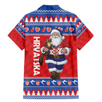 Croatia Christmas Family Matching Mermaid Dress and Hawaiian Shirt Djed Bozicnjak Hrvatska - Wonder Print Shop