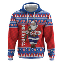 Croatia Christmas Hoodie Djed Bozicnjak Hrvatska - Wonder Print Shop