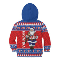 Croatia Christmas Kid Hoodie Djed Bozicnjak Hrvatska - Wonder Print Shop