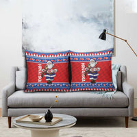 Croatia Christmas Pillow Cover Djed Bozicnjak Hrvatska - Wonder Print Shop