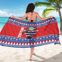 Croatia Christmas Sarong Djed Bozicnjak Hrvatska - Wonder Print Shop