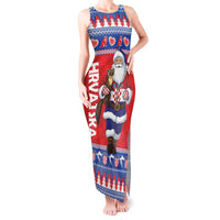 Croatia Christmas Tank Maxi Dress Djed Bozicnjak Hrvatska - Wonder Print Shop