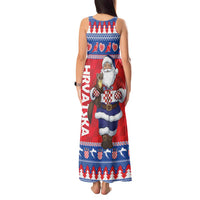 Croatia Christmas Tank Maxi Dress Djed Bozicnjak Hrvatska - Wonder Print Shop