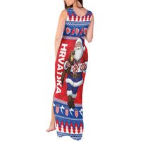 Croatia Christmas Tank Maxi Dress Djed Bozicnjak Hrvatska - Wonder Print Shop