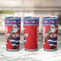 Croatia Christmas Tumbler Cup Djed Bozicnjak Hrvatska - Wonder Print Shop