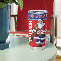 Croatia Christmas Tumbler Cup Djed Bozicnjak Hrvatska - Wonder Print Shop