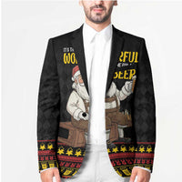 Funny Santa Claus Blazer It's The Most Wonderful Time For A Beer - Wonder Print Shop