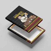 Funny Santa Claus Canvas Wall Art It's The Most Wonderful Time For A Beer - Wonder Print Shop