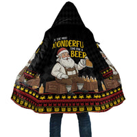 Funny Santa Claus Cloak It's The Most Wonderful Time For A Beer - Wonder Print Shop