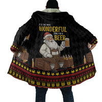 Funny Santa Claus Cloak It's The Most Wonderful Time For A Beer - Wonder Print Shop