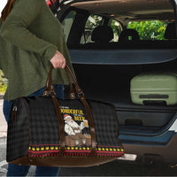 Funny Santa Claus Travel Bag It's The Most Wonderful Time For A Beer - Wonder Print Shop