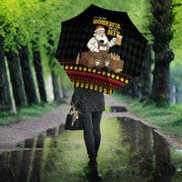 Funny Santa Claus Umbrella It's The Most Wonderful Time For A Beer - Wonder Print Shop