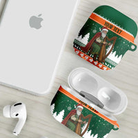 Ireland Christmas Personalized AirPods Case Daidi na Nollag With Irish Harp - Wonder Print Shop