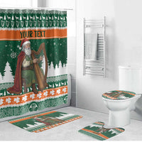 Ireland Christmas Personalized Bathroom Set Daidi na Nollag With Irish Harp - Wonder Print Shop