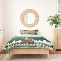 Ireland Christmas Personalized Bedding Set Daidi na Nollag With Irish Harp - Wonder Print Shop