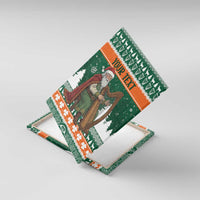Ireland Christmas Personalized Canvas Wall Art Daidi na Nollag With Irish Harp - Wonder Print Shop