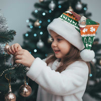 Ireland Christmas Personalized Christmas Santa Hat Daidi na Nollag With Irish Harp - Wonder Print Shop