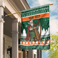 Ireland Christmas Personalized Garden Flag Daidi na Nollag With Irish Harp - Wonder Print Shop